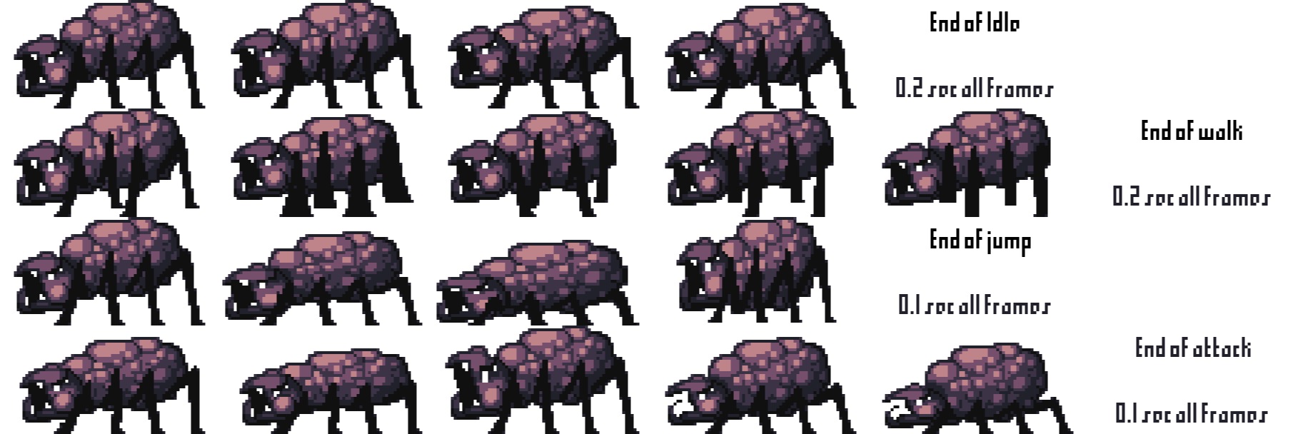 spider sprite sheet