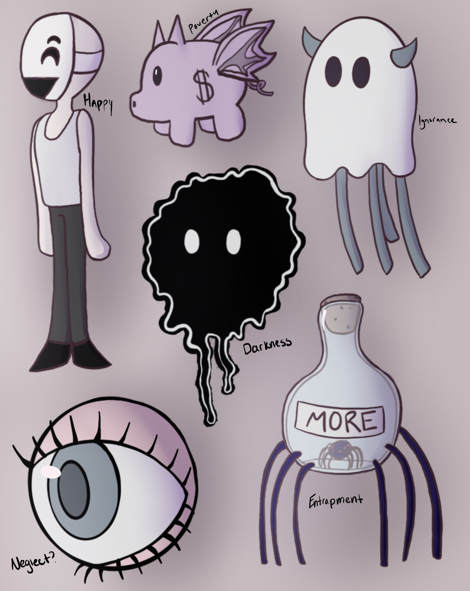Monsters Color Concept