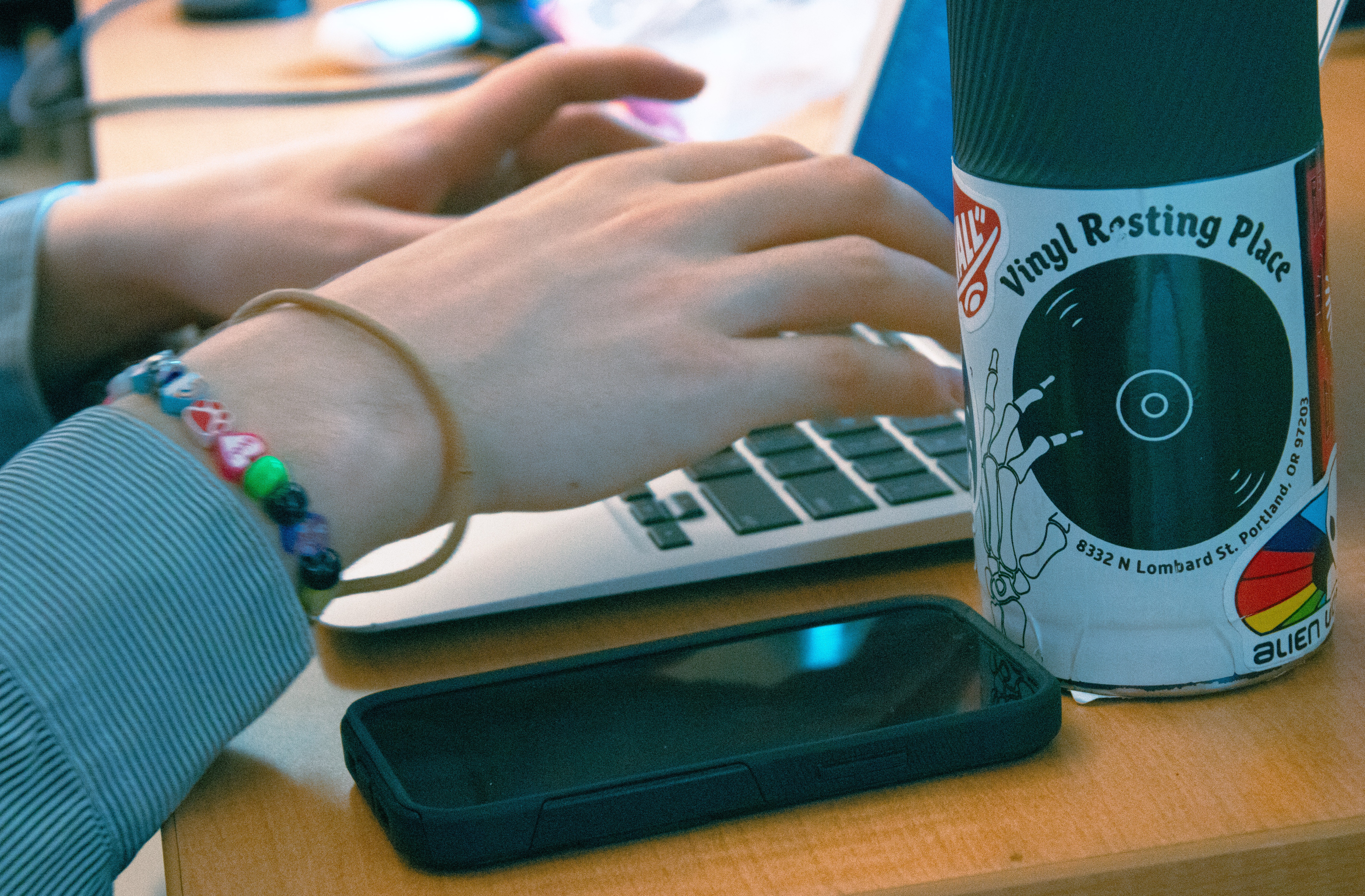 Cade working on MonsterC