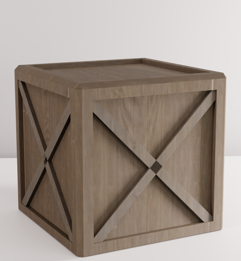 Wood Box Crate