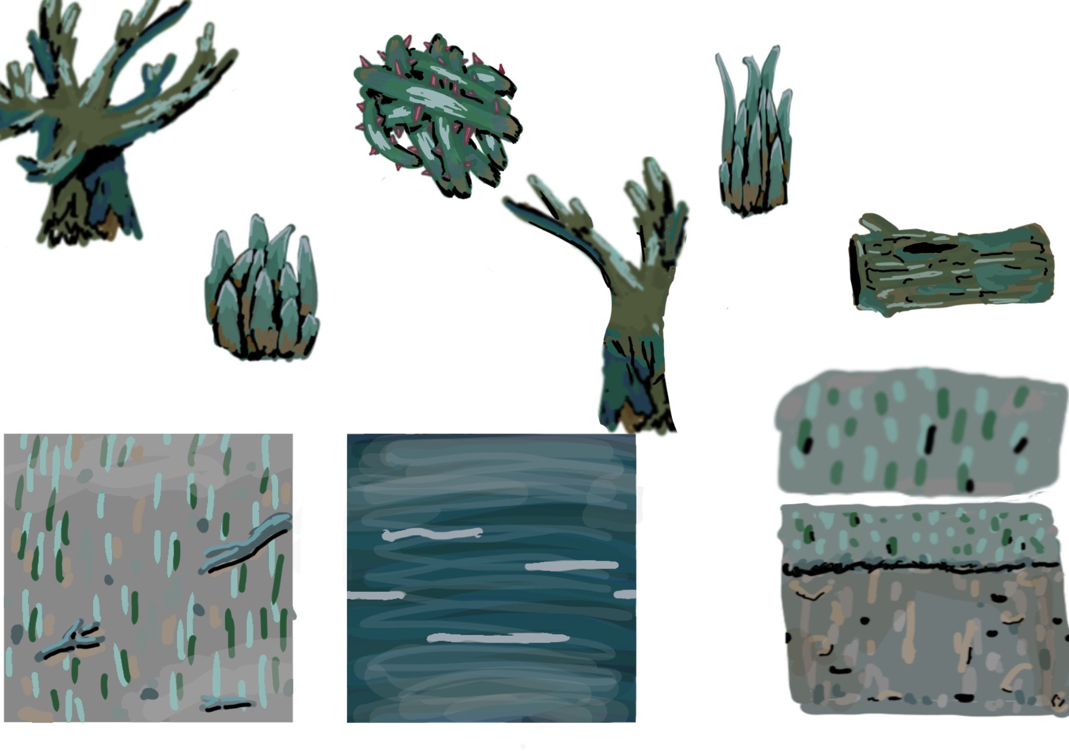 Forrest tile map