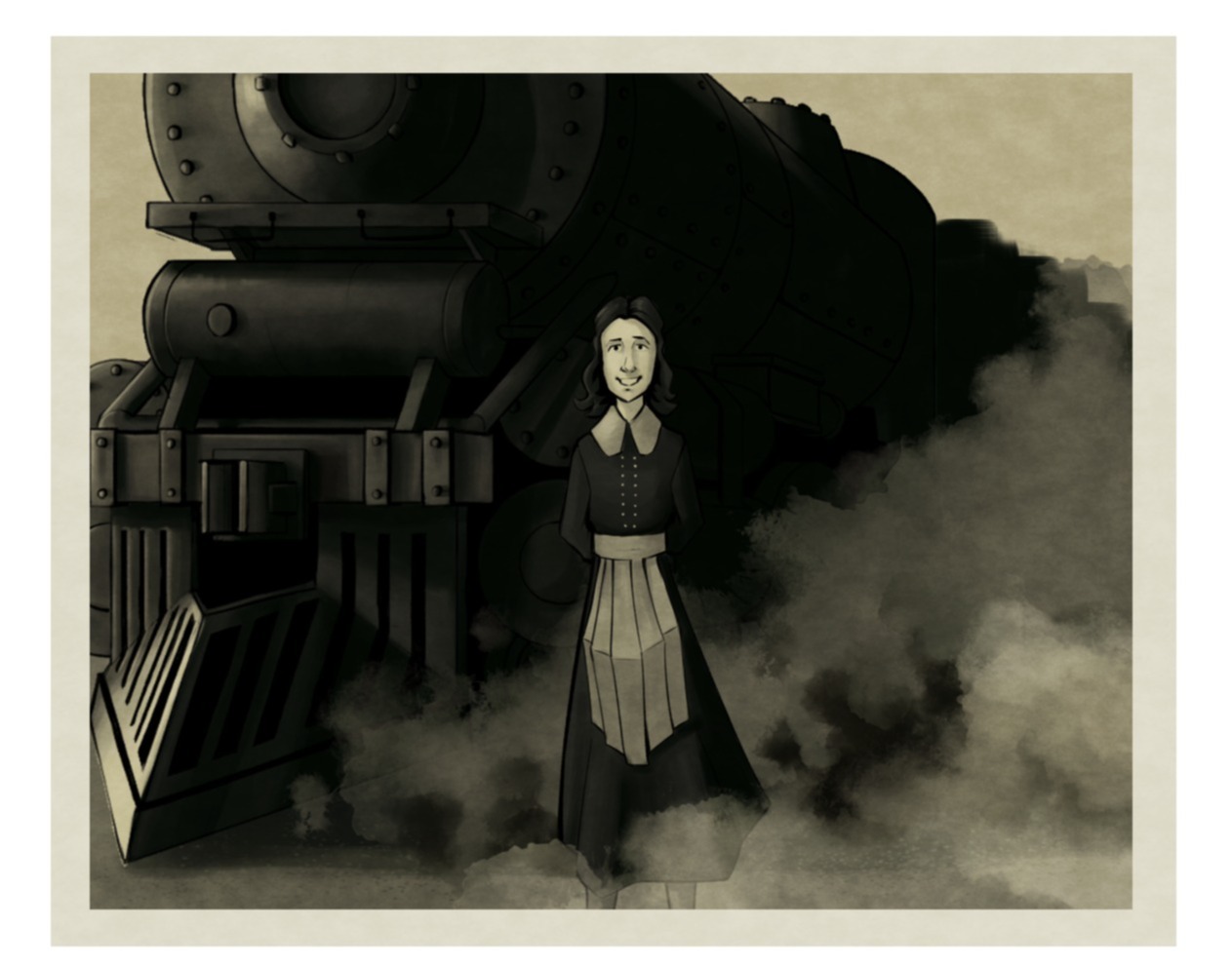 Florence Bennett Train Photo