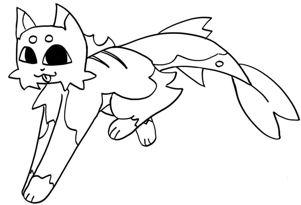 Early Fishcat Concepts (This guy STINKS!)