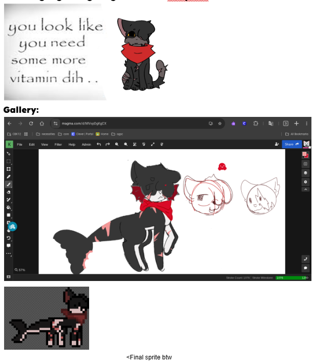 Scar Cat Finals (other than our buddy at the top...)