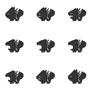 [Art!] Spiky Woofer Spritesheet - Idle 1