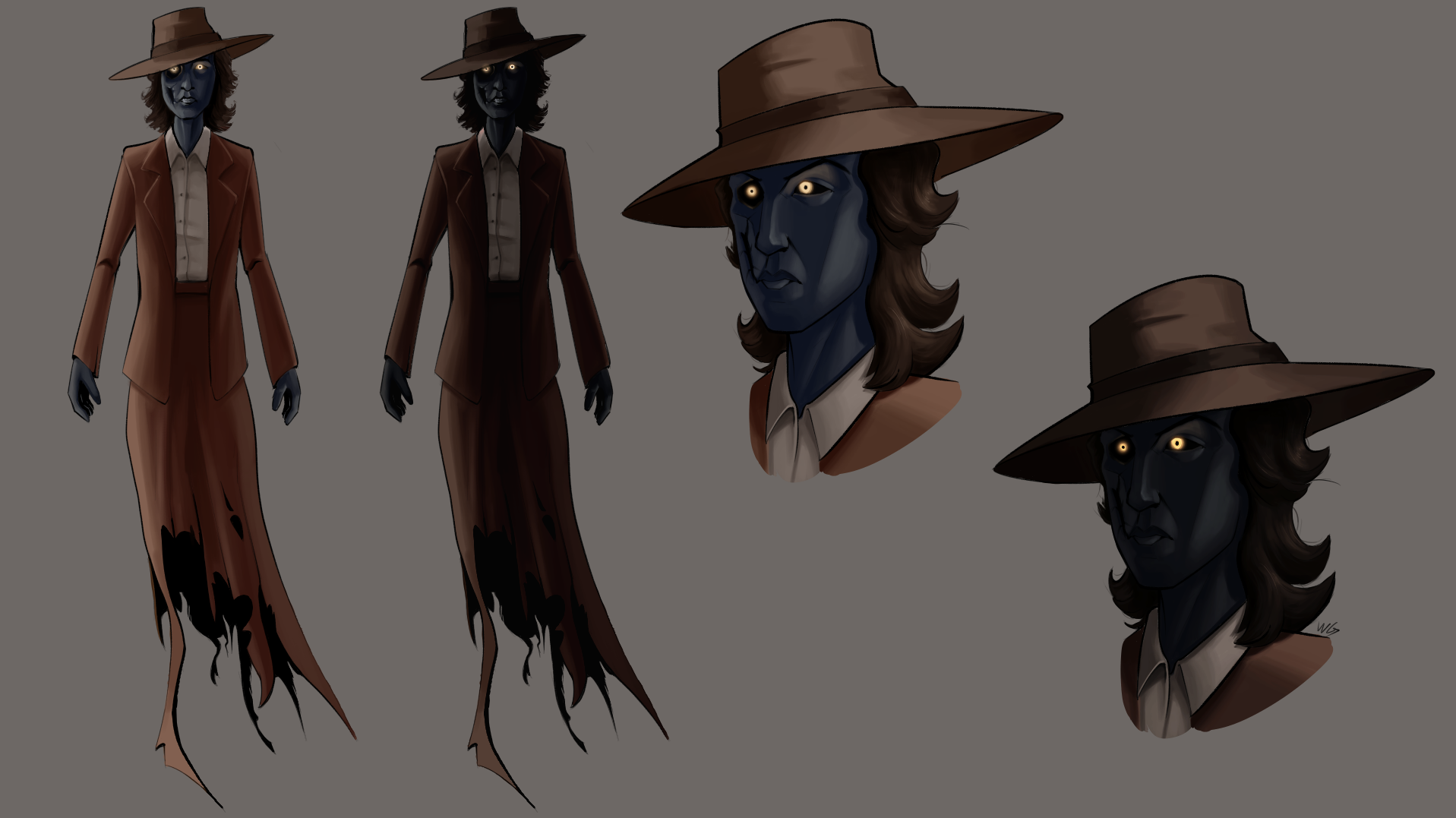 Ghost character concept