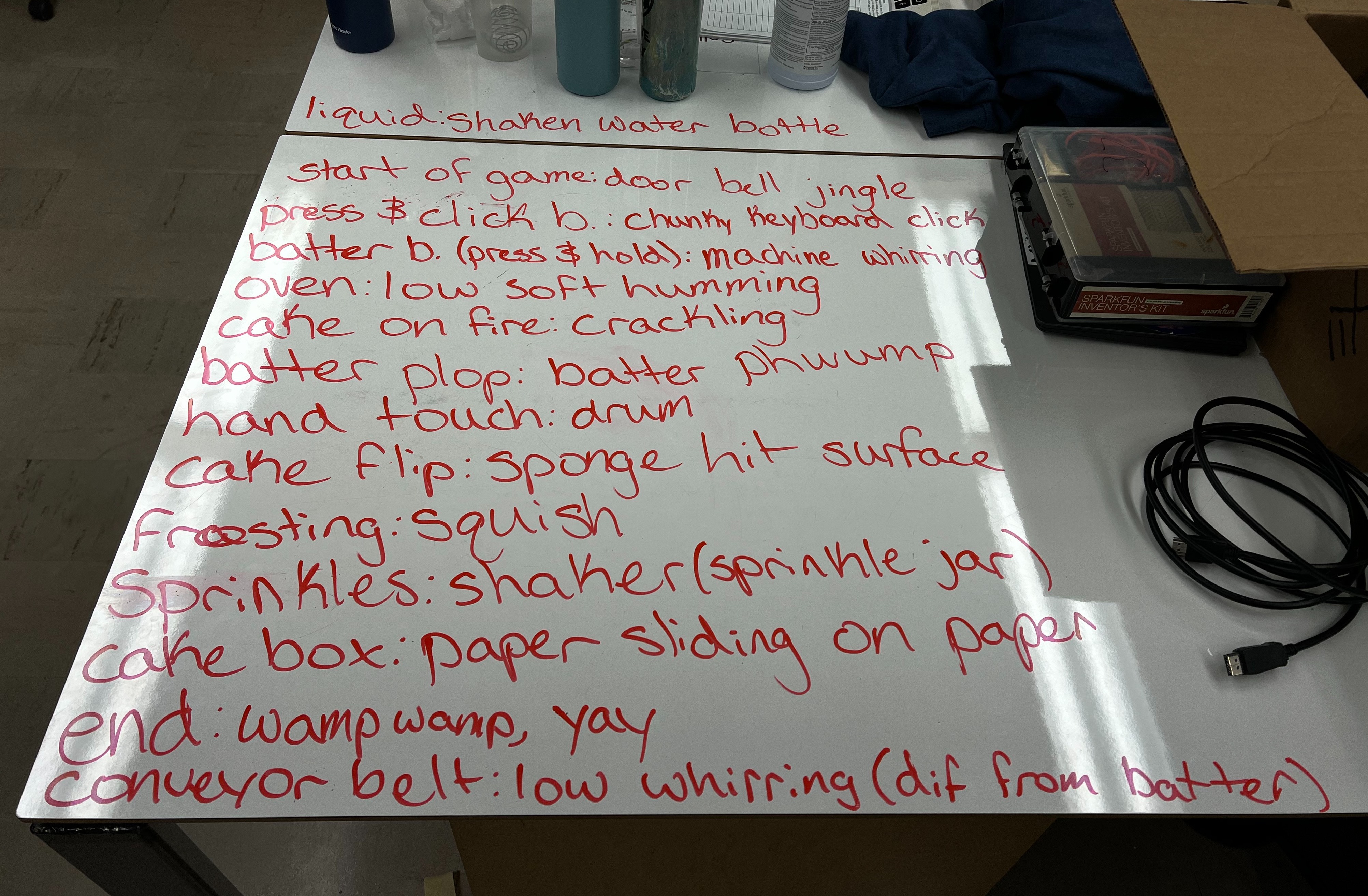 Sounds Needed For Game