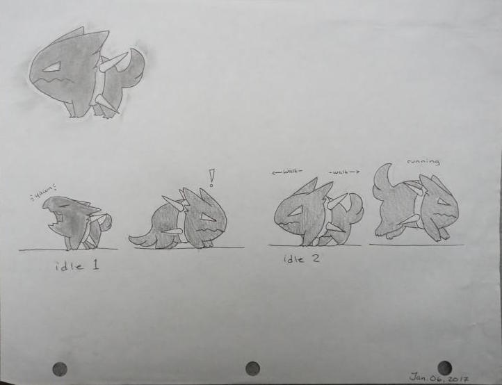 [Concept Art!] Enemy #1: The Spiky Woofer