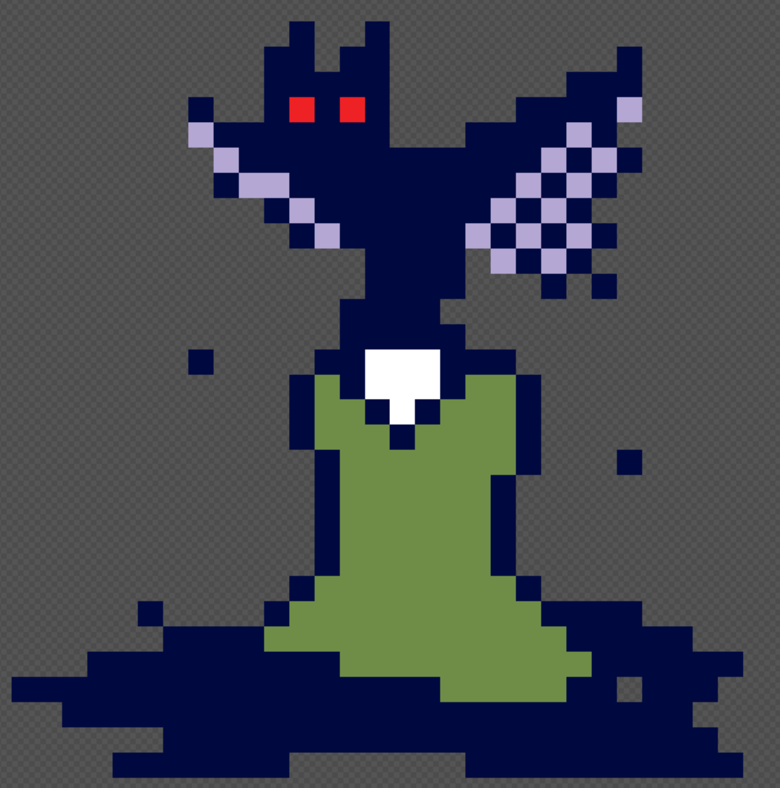 A horrific monster