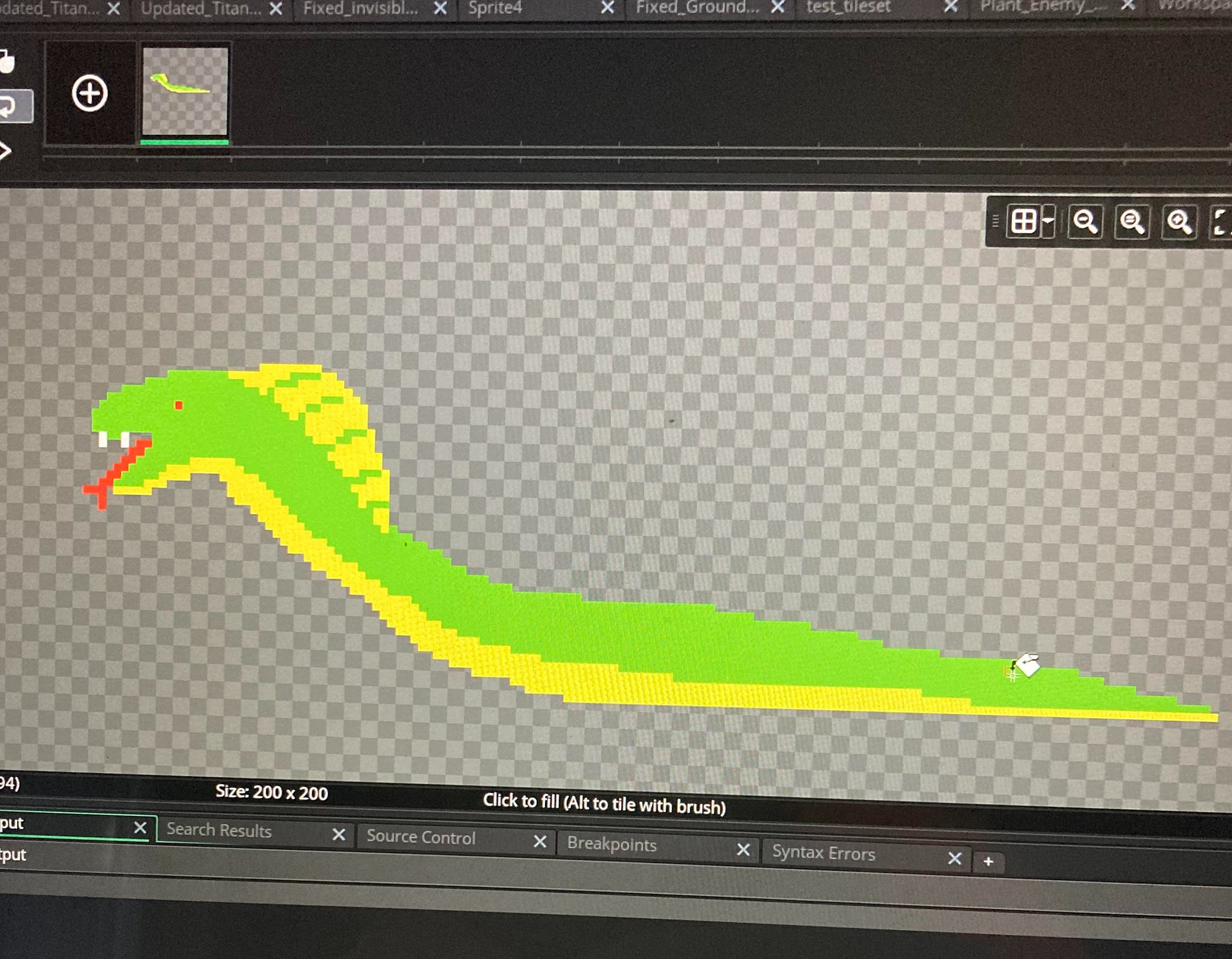 Original Snake Enemy 1