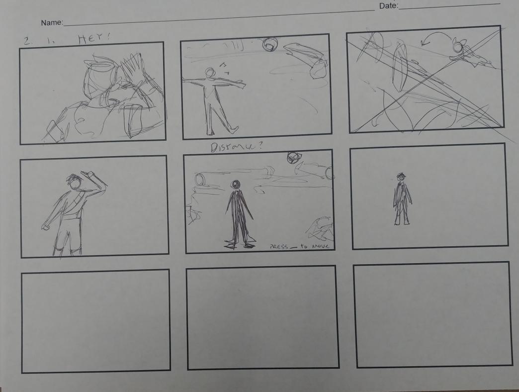 Quick sketch Storyboard 002