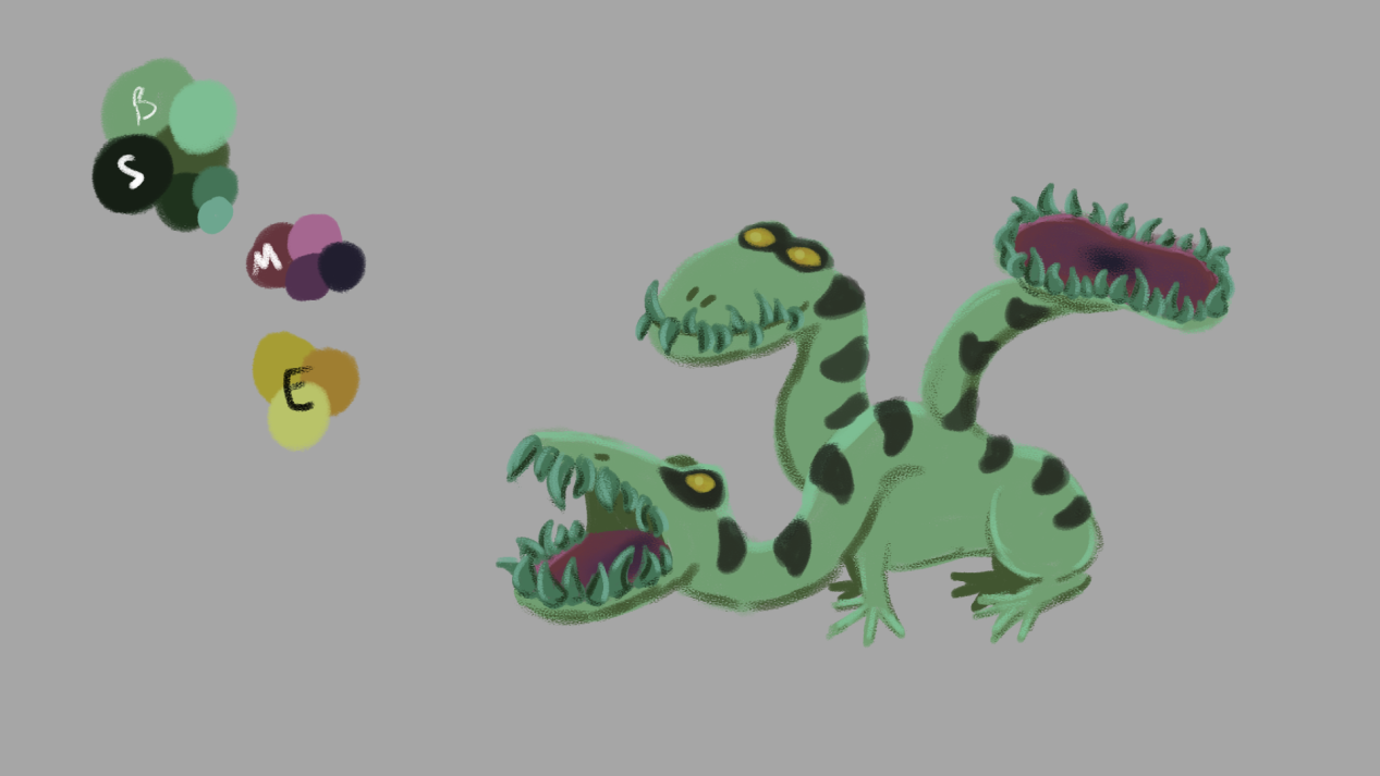 Creature/Plant Concept (Colored)