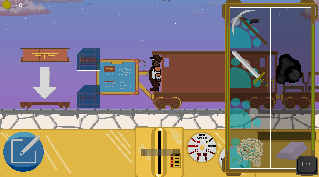 UI to add new carts to your train