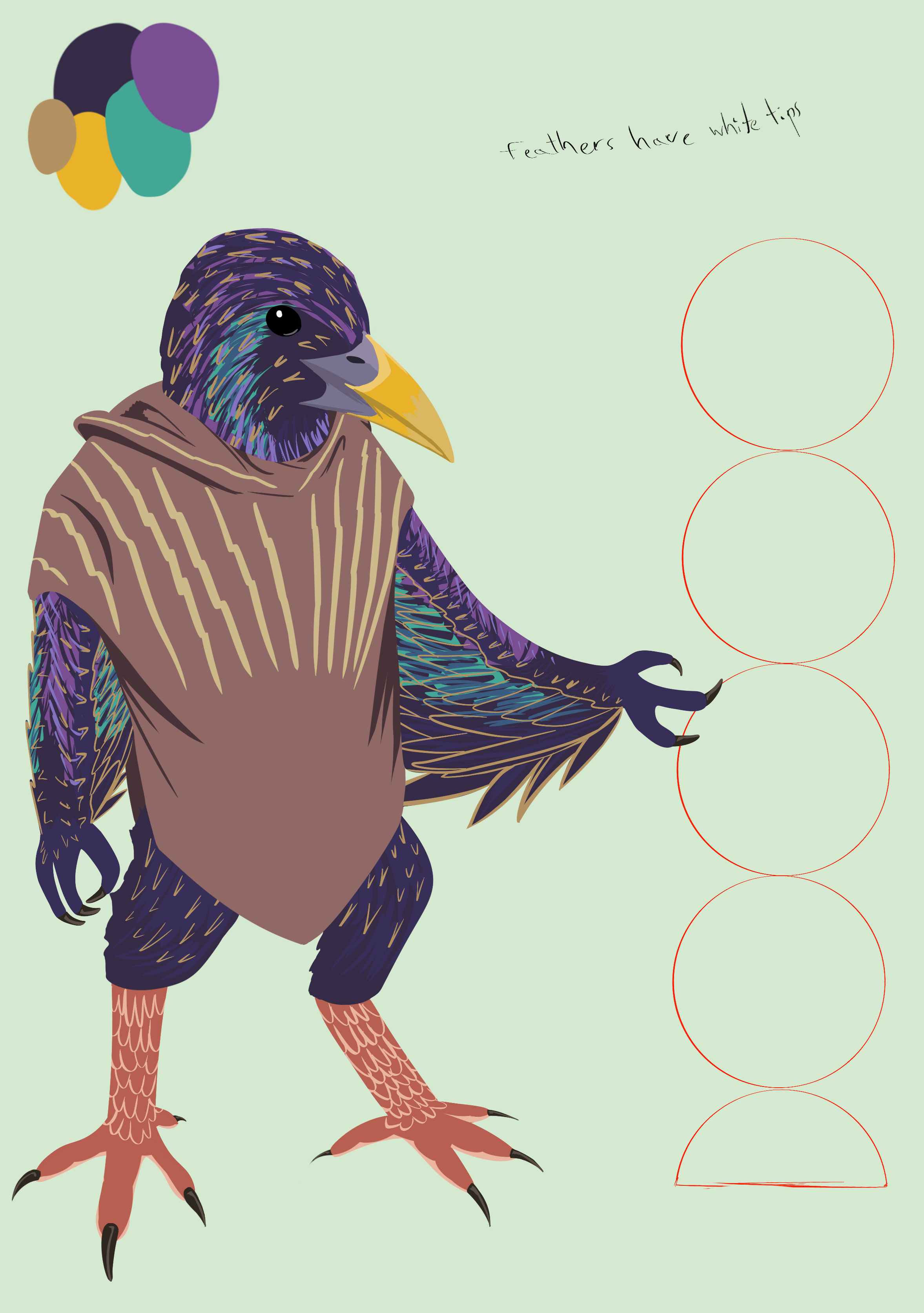 Concept art of the bard