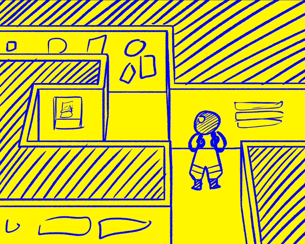 spaceship interior concept art