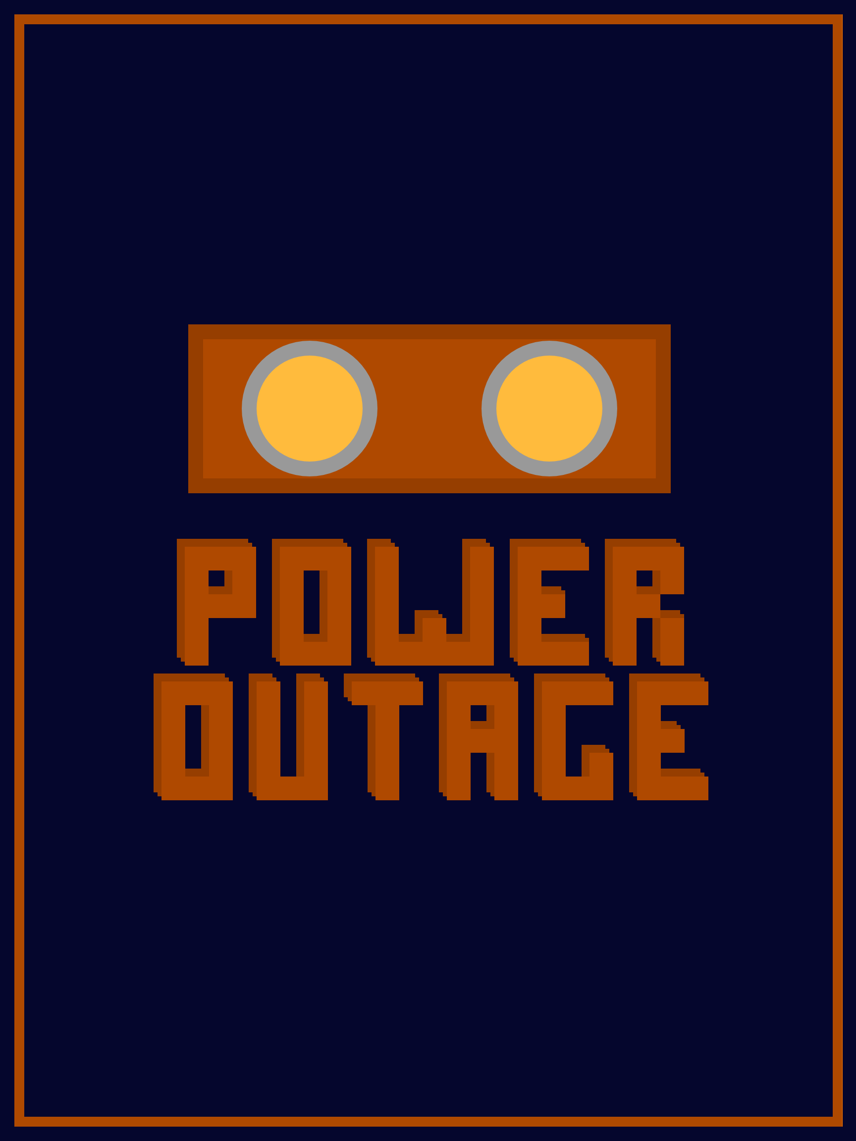 Power Outage Poster