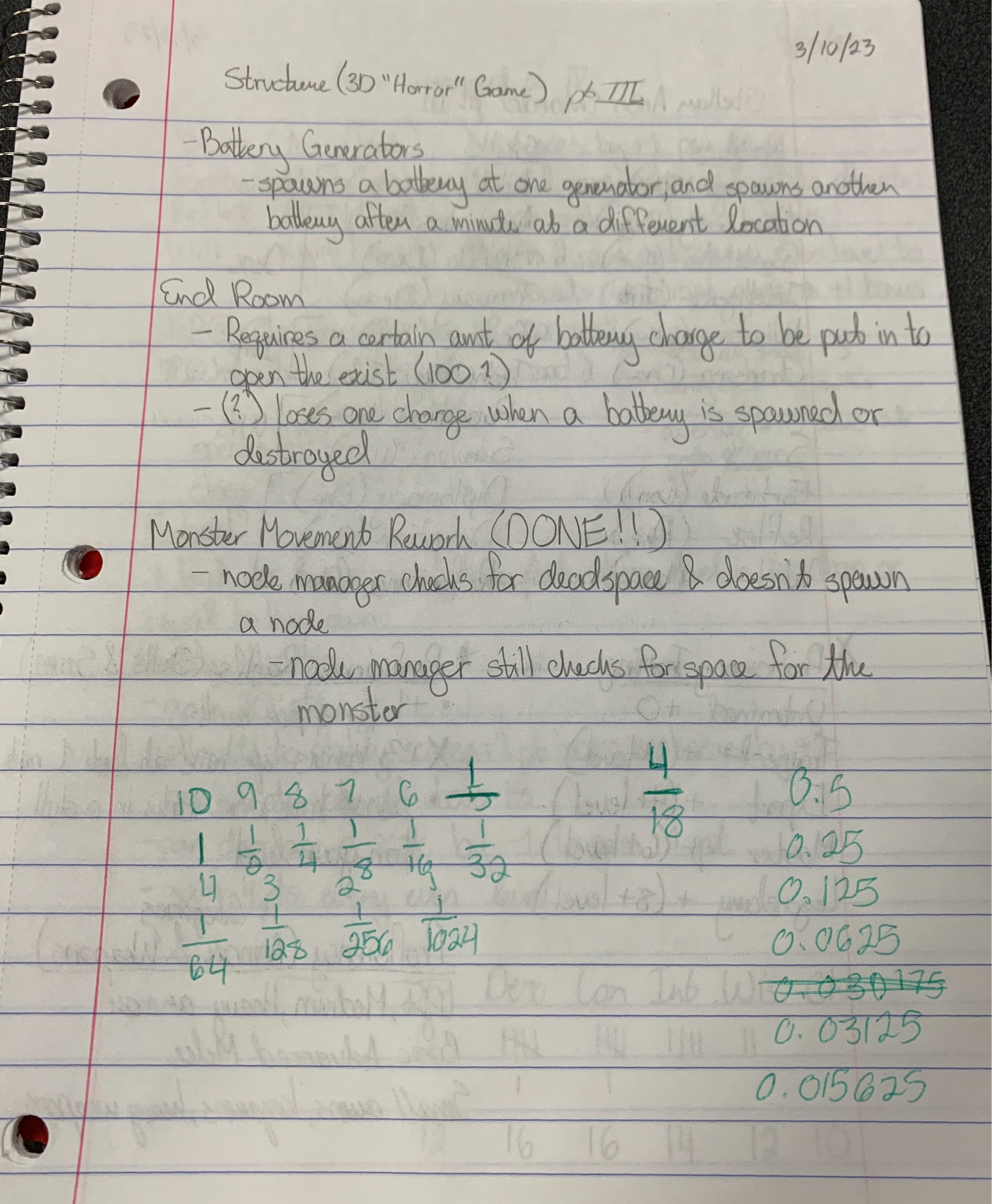 Game Idea Brainstorming