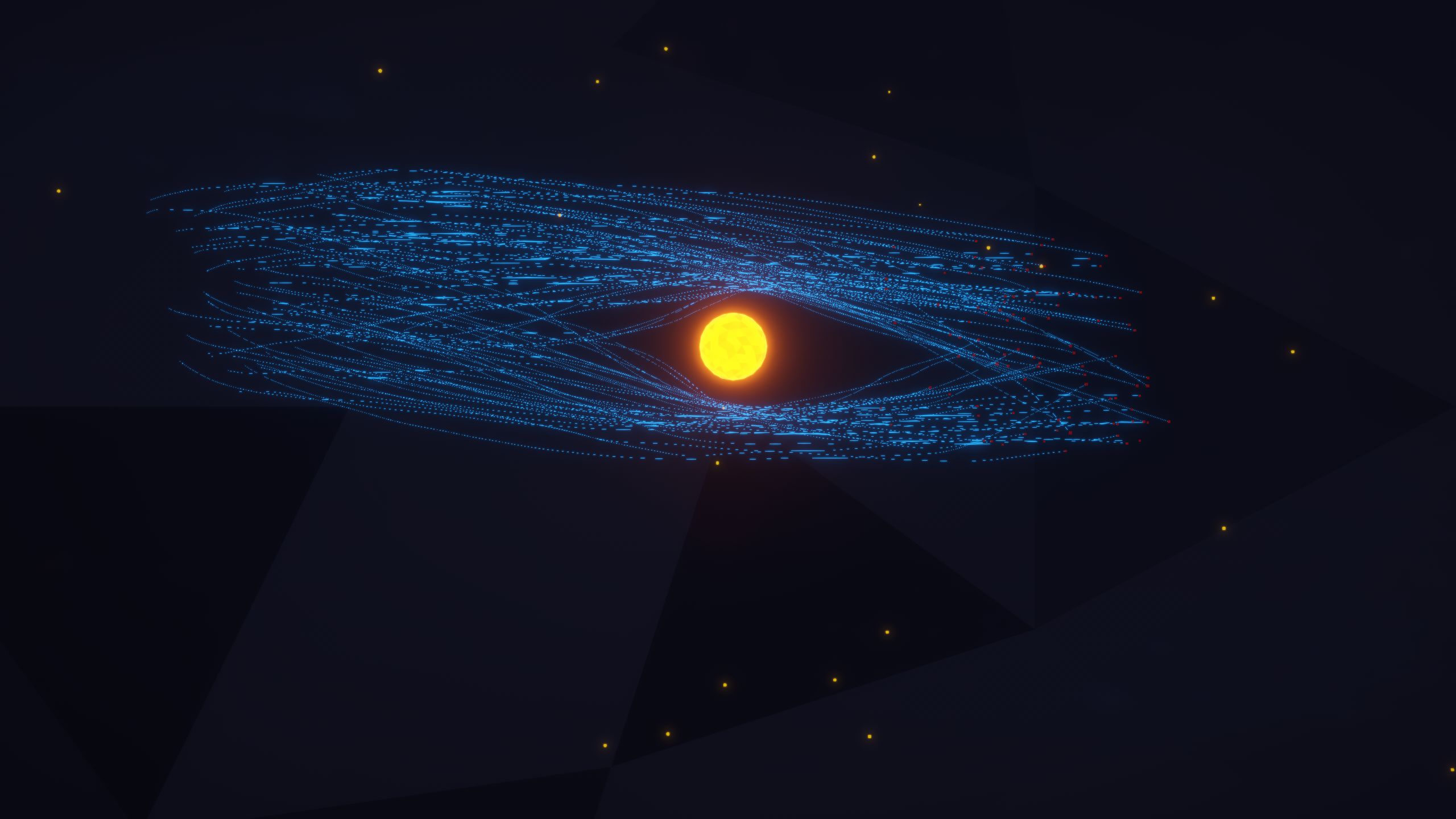 AIs pathfinding around the sun