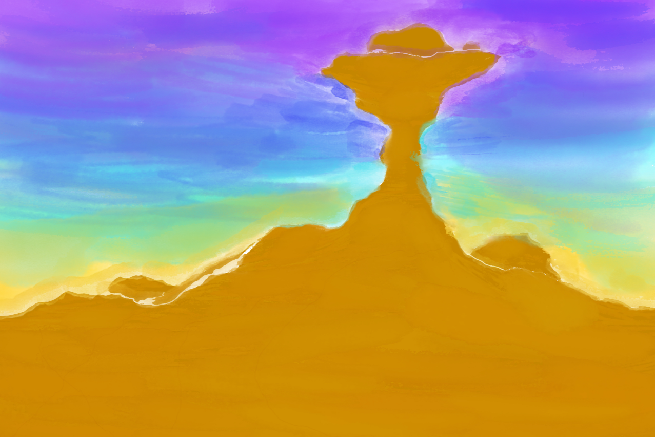 Deserrt Painting