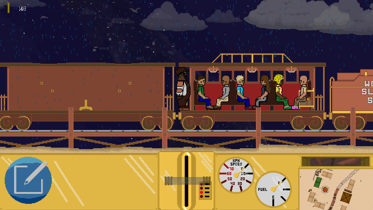 The Passenger Cart (With Passengers Inside)