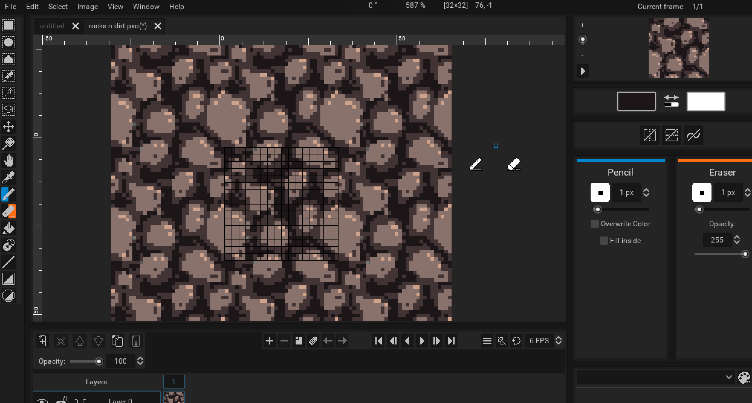 Cobblestone Tileset editing