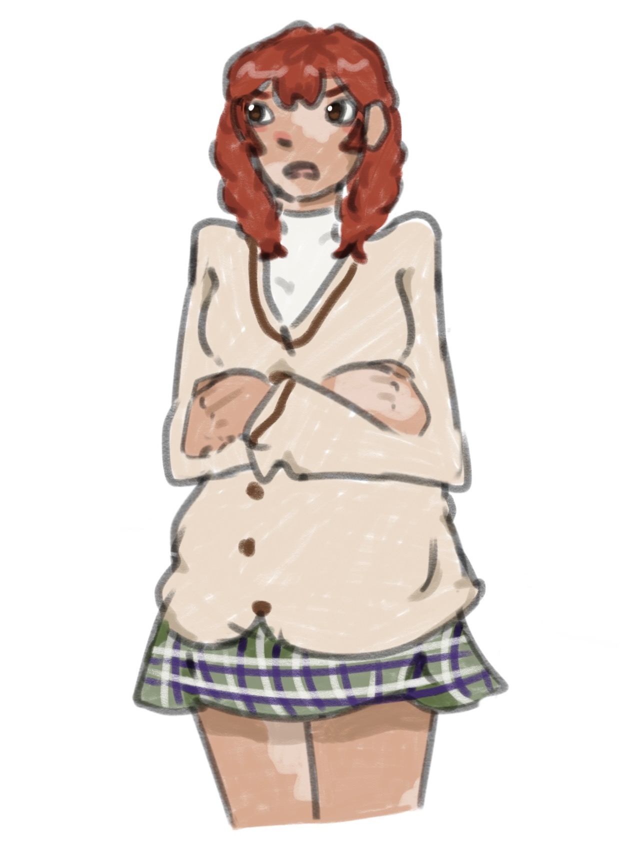 Lidia Annoyed Sprite