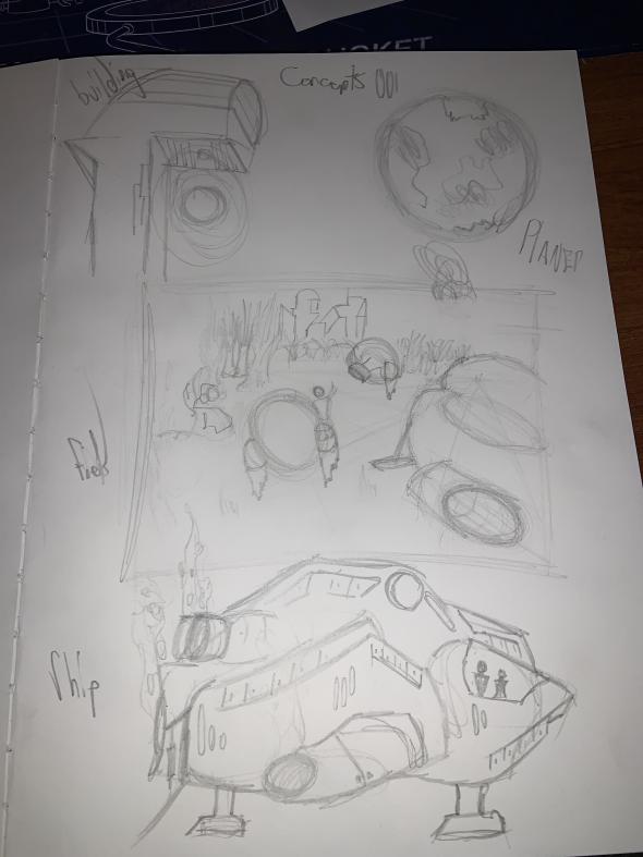 Spaceship/Environment Concept 001