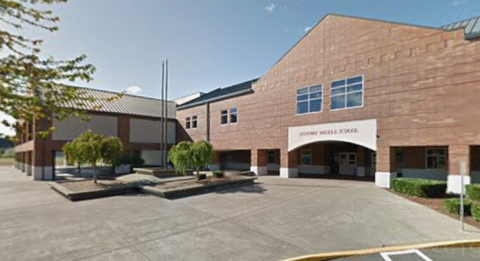 Duniway School Front