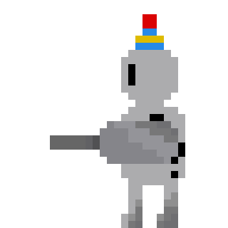 Robot-Man Shooting (Left)