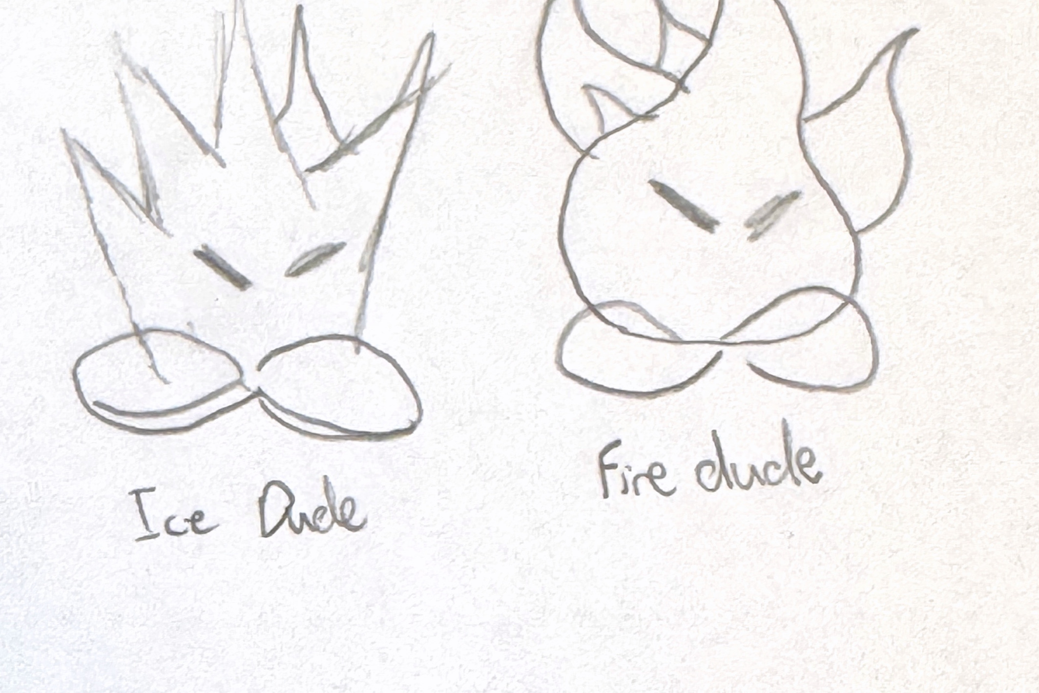 Ice and fire dudes