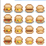 Burger Spritesheet