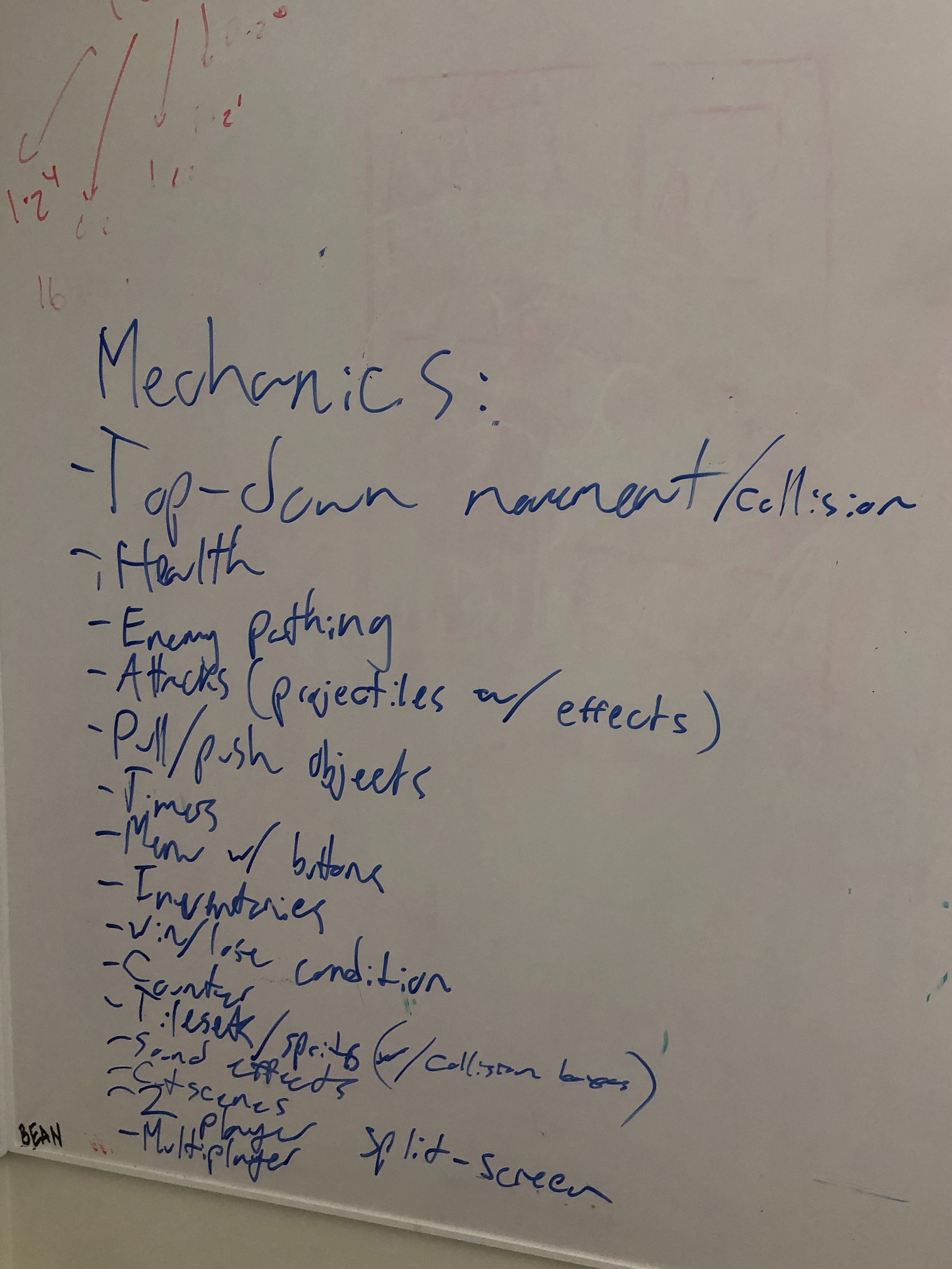 Early brainstorming pt. 1