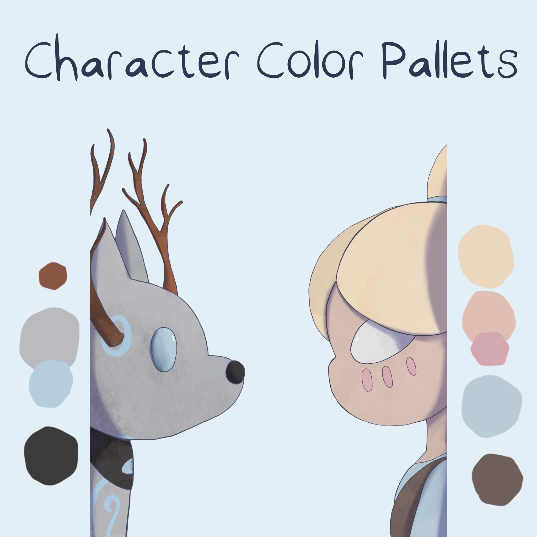 Somebody and Girl Color Pallets