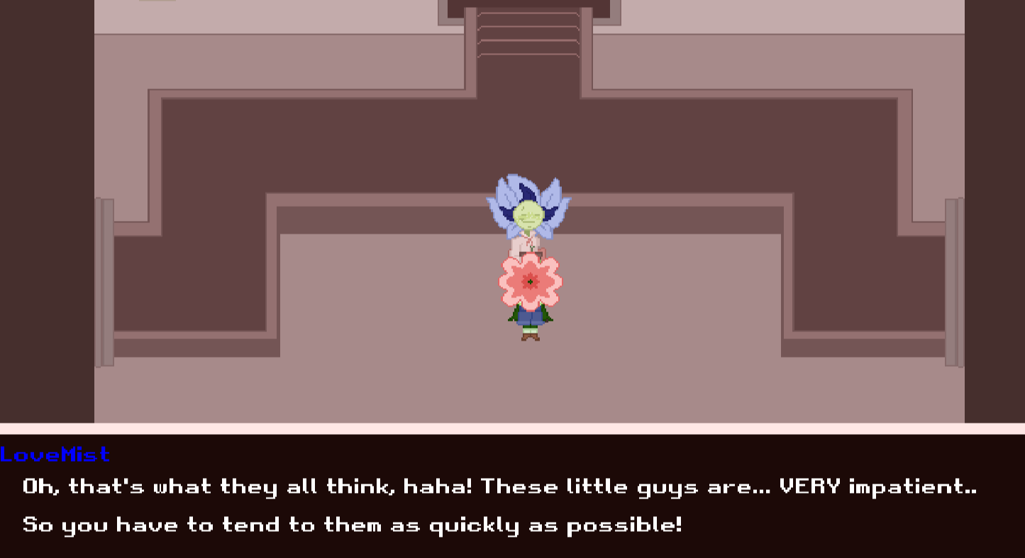 a beta testing of the sprout minigame