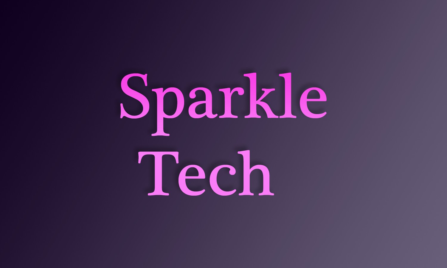Cover image for Sparkle Tech