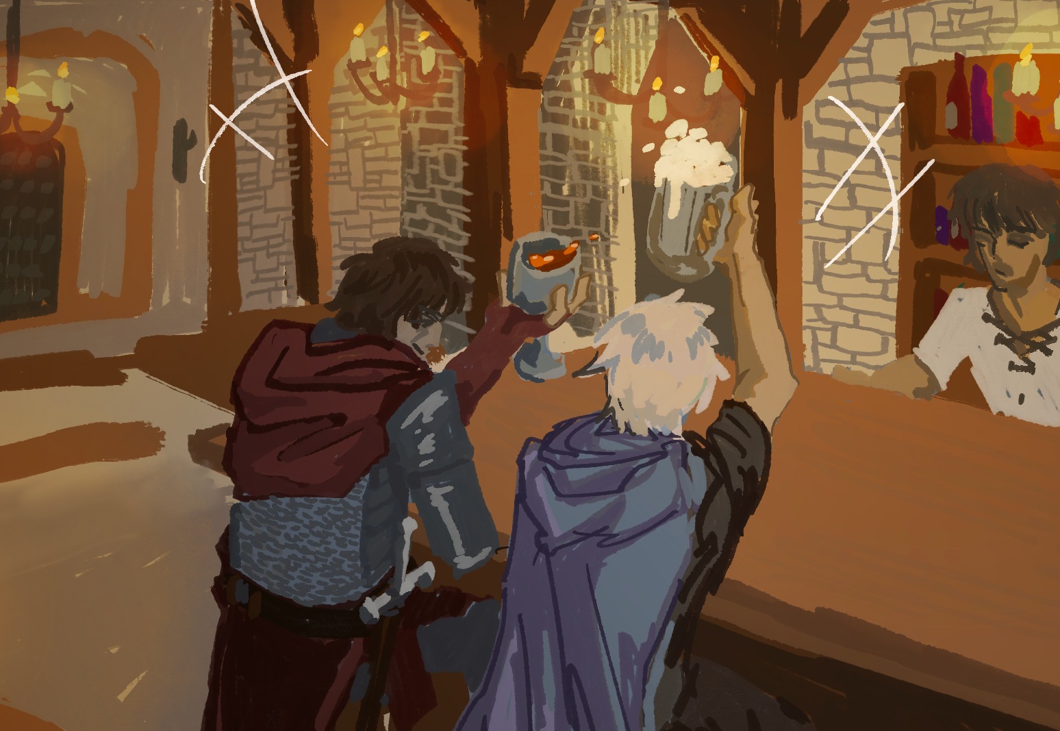 Temple Cutscene