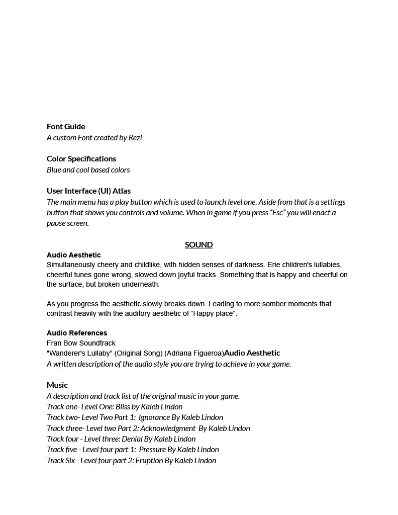 Somebody Game Desgin Document pg 5