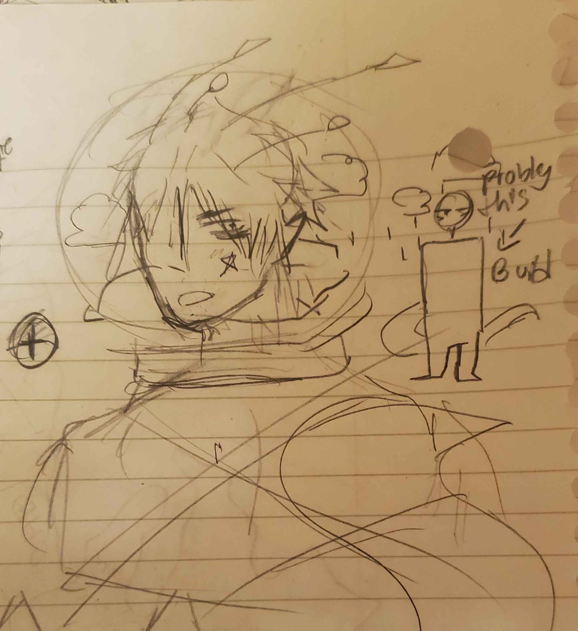 Side character concept (scrapped)